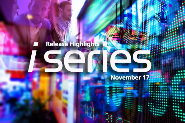 iSeries Release Highlights - November 17